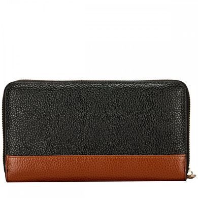 Кошелек женский кожаный Smith & Canova 26800 Althorp (Black-Tan)