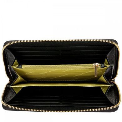Кошелек женский кожаный Smith & Canova 26800 Althorp (Black-Tan)