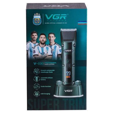 Машинка для стрижки професійна з 4 насадками VGR V-696