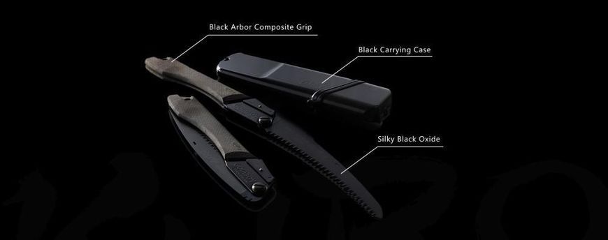 Пила складна SILKY Gomboy 240-8 Outback Edition KURO 40th Anniversary (240мм; 1,3мм; 8зуб/30мм) (801-24)