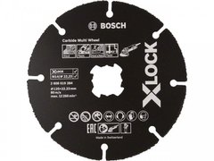 Відрізне коло X-LOCK Carbide Multi Wheel, 125 мм універсальний (2608619284)