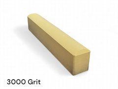 Японський водний камінь для фінішної заточки (3000 grit), секаторів і ножів GOUKEN 133x28x20 мм, Жовтий