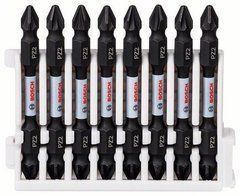 Набір ударних біт Bosch Impact Control 65 мм PZ2/PZ2 (8 шт)