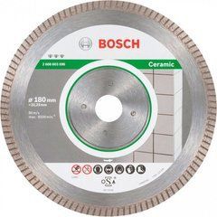 Діамантове коло Bosch Best for Ceramic Extraclean Turbo,180&times;22,23&times;1,3/1,6 мм (2608603596)