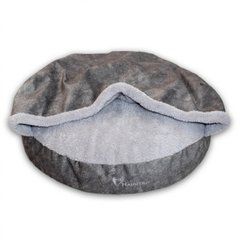 Лежак для собак і котів Lounge Lord Gray 60х60х9см