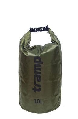 Гермомішок Tramp PVC Diamond Rip-Stop 10 UTRA-111 помаранчевий, Оливковый