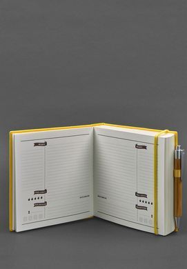 Кук-бук для записи рецептов Книга кулинарных секретов в желтой обложке