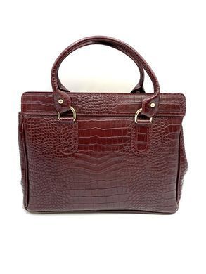 Женская кожаная сумка Italian fabric bags 2587 marsala