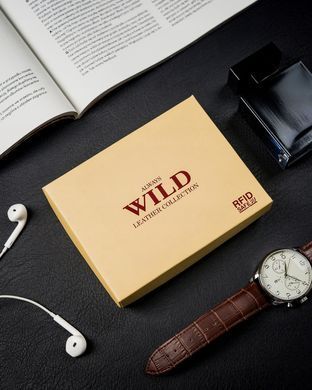 Кошелек мужской кожаный Always Wild N992-SCR-3131 черный
