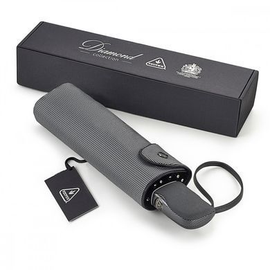 Парасолька чоловіча механічна Fulton Diamond G853 Grey (Сірий)