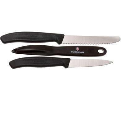 Кухонний набір Victorinox SwissClassic Paring Set With Peeler, 3 предмети (Vx67113.31)