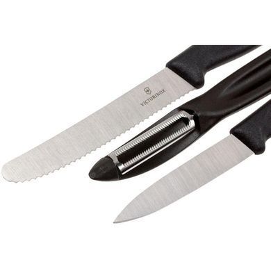 Кухонний набір Victorinox SwissClassic Paring Set With Peeler, 3 предмети (Vx67113.31)