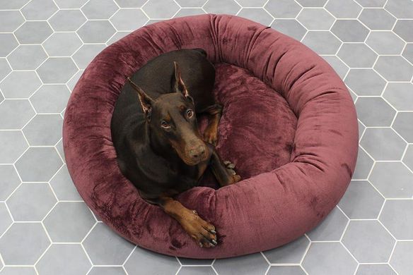Лежак для собак та котів Bublyk Plum