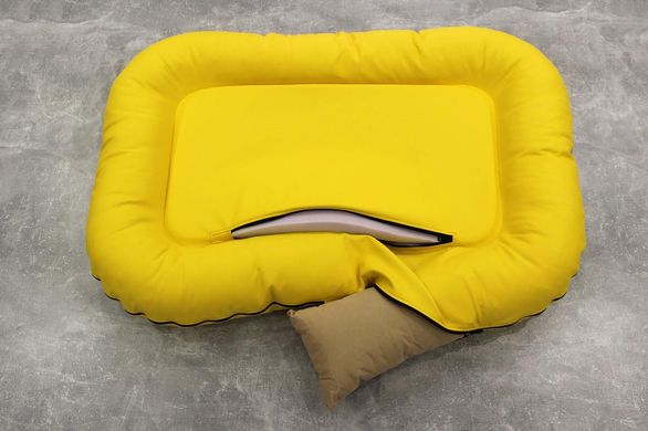 Лежак для Собак Ponton Lemon екошкіра вологостійкий М - 80х60х10см