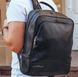 Мужской рюкзак из натуральной кожи Tiding Bag B2-884371A черный