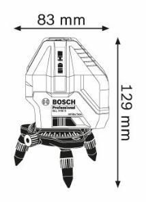 Лінійний лазерний нівелір Bosch GLL 5-50X Professional (0601063N00)