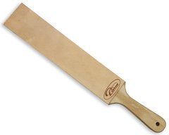 Кожаная доска для правки ножей (двухсторонняя) 27 см х 5 см (sharp-p270)