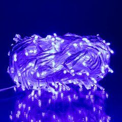 Гірлянда Нитка вулична 30 м 300 LED білий провід Синій CF300L30MWBL