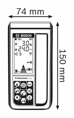 Лазерний приймач Bosch LR 50 Professional (0601069A00)