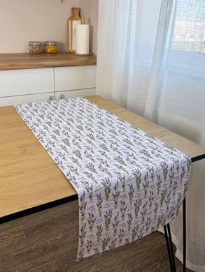 Дорожка на стол Соцветия лаванды 40х140см