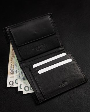 Кошелек мужской кожаный Badura B-N1010-CAW Black