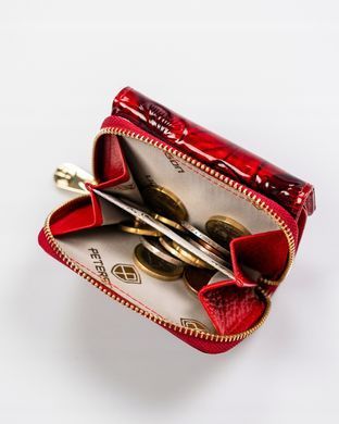 Кошелек женский кожаный Peterson PTN 423229-BF-6979 Red красный
