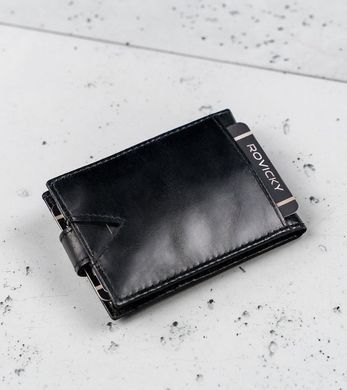 Картхолдер чоловічий шкіряний Always Wild N007L-VTK-N-RFID-4800 чорний