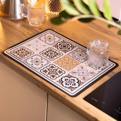 Коврик диатомитовый 30*40 см для сушки посуды HP-42-20