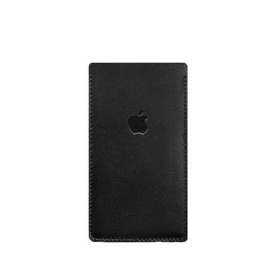 Шкіряний чохол для iPhone 11 Чорний Краст, Черный