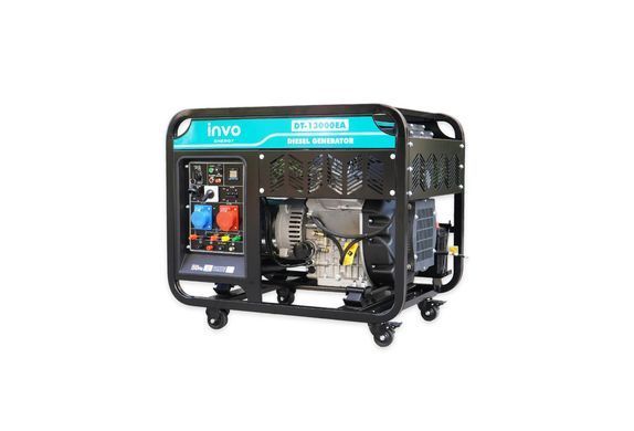Дизельный генератор INVO DТ-13000EA, 12/13кВт, 230/380В