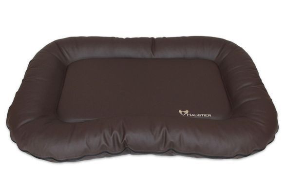 Лежак для собак Ponton Chocolate экокожа влагостойкий XL 120х80х20см