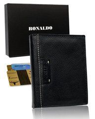 Гаманець чоловічий шкіряний RONALDO N4-TP-RON-1588 Чорний