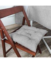Подушка для стільця Gray Milan 40*40 см, серый