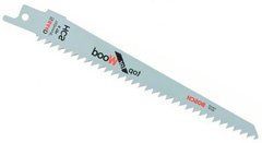Пиляльне полотно Bosch S 644 D HCS 6 TPI 2 шт (2609256701)
