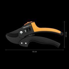 Контактний секатор з храповим механізмом PowerStep &trade; Fiskars P83 111670 (1000575)