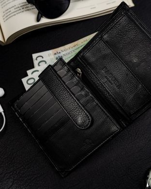 Кошелек мужской кожаный Badura B-N1018-CAW Black
