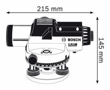 Оптичний нівелір Bosch GOL 32 D (0601068500)