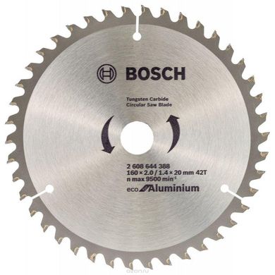 Диск пиляльний Bosch Eco AL 160x20-42T (2608644388)