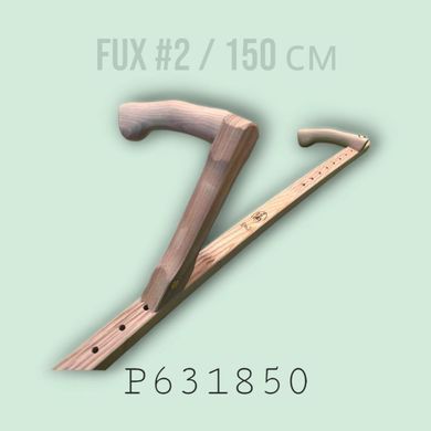 Косовище для коси дерев`яне 150 см (№2), 1,5 кг, FUX (P631850)