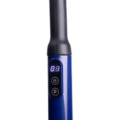 Перкуссионный ручной массажер аккумуляторный 17 Вт зарядка от USB до 3200 об/мин Синий HP-11-11BL