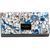 Кошелек женский кожаный Peterson PTN PH27-LFL-7117 Blue синий
