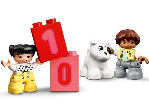 LEGO Конструктор DUPLO Поїзд з цифрами - вчимося рахувати 10954