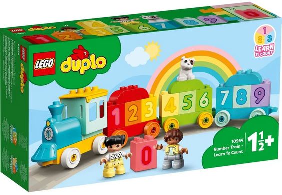 LEGO Конструктор DUPLO Поїзд з цифрами - вчимося рахувати 10954