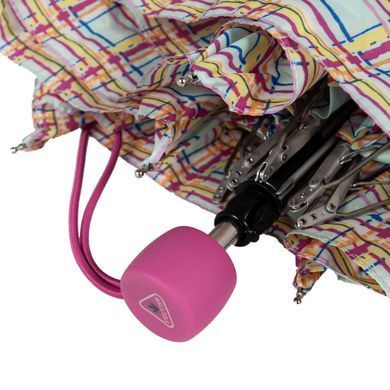 Парасоля жіноча механічна Fulton Superslim-2 L553 Multicolored, checkered (Різнокольоровий, клітинка)