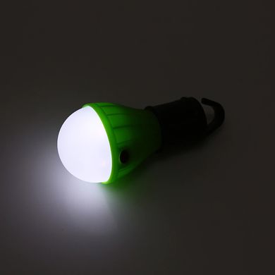 Ліхтар кемпінговий LED лампа для кемпінгу на батарейках RCD2301W1.5E, Зелений