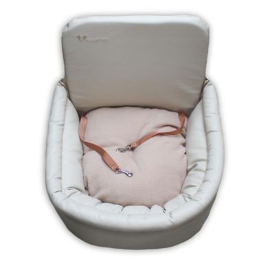 Автокресло для собак Luxury Ivory 40x40x20x45см