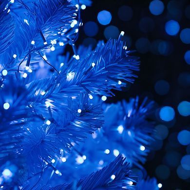 Гірлянда Різдвяна фея вулична 100 м 1000 LED білий провід Синій CF1000L100MWBL