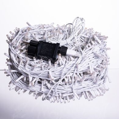 Гірлянда Різдвяна фея вулична 100 м 1000 LED білий провід Синій CF1000L100MWBL