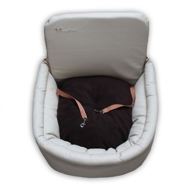Автокресло для собак Luxury Ivory 40x40x20x45см