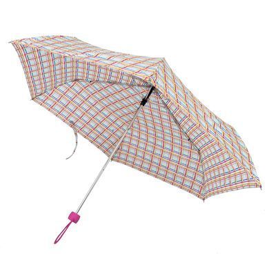 Парасоля жіноча механічна Fulton Superslim-2 L553 Multicolored, checkered (Різнокольоровий, клітинка)